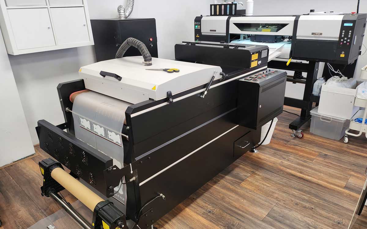 DTF printer met oven